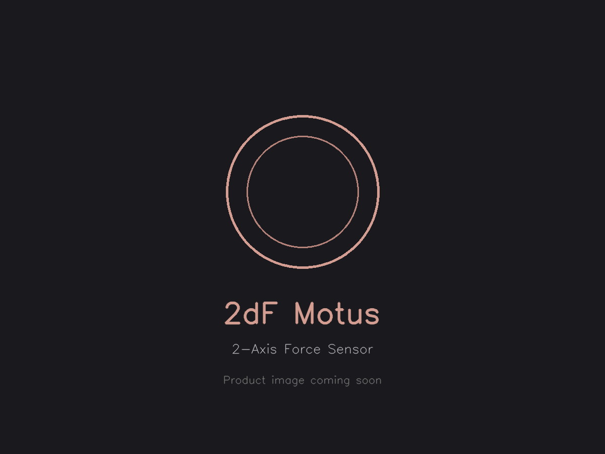 2dF Motus™ Sensor de fuerza de 2 ejes