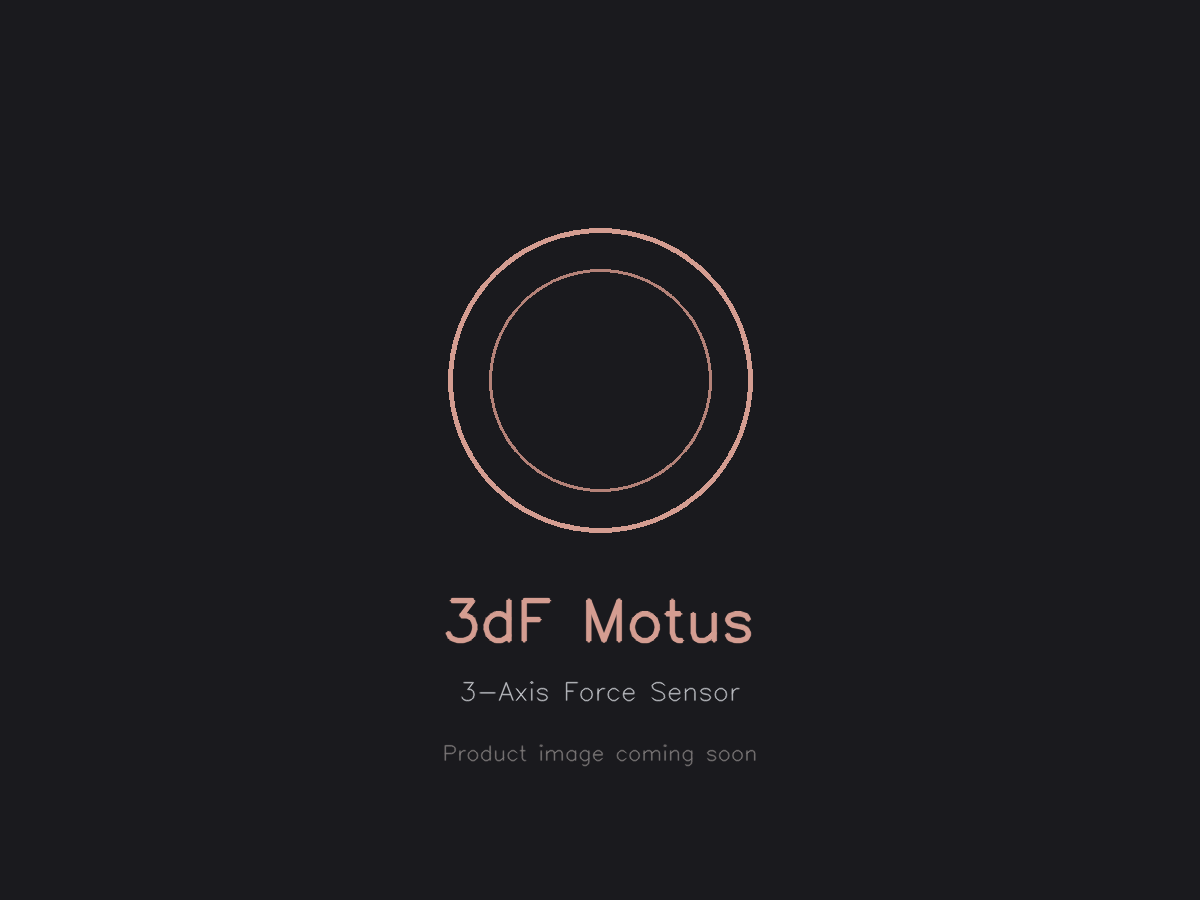 3dF Motus™ Sensor de fuerza de 3 ejes